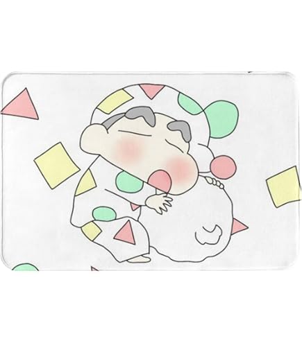 Amazon | クレヨンしんちゃん 玄関マット 屋外 室内 屋内 ドアマット